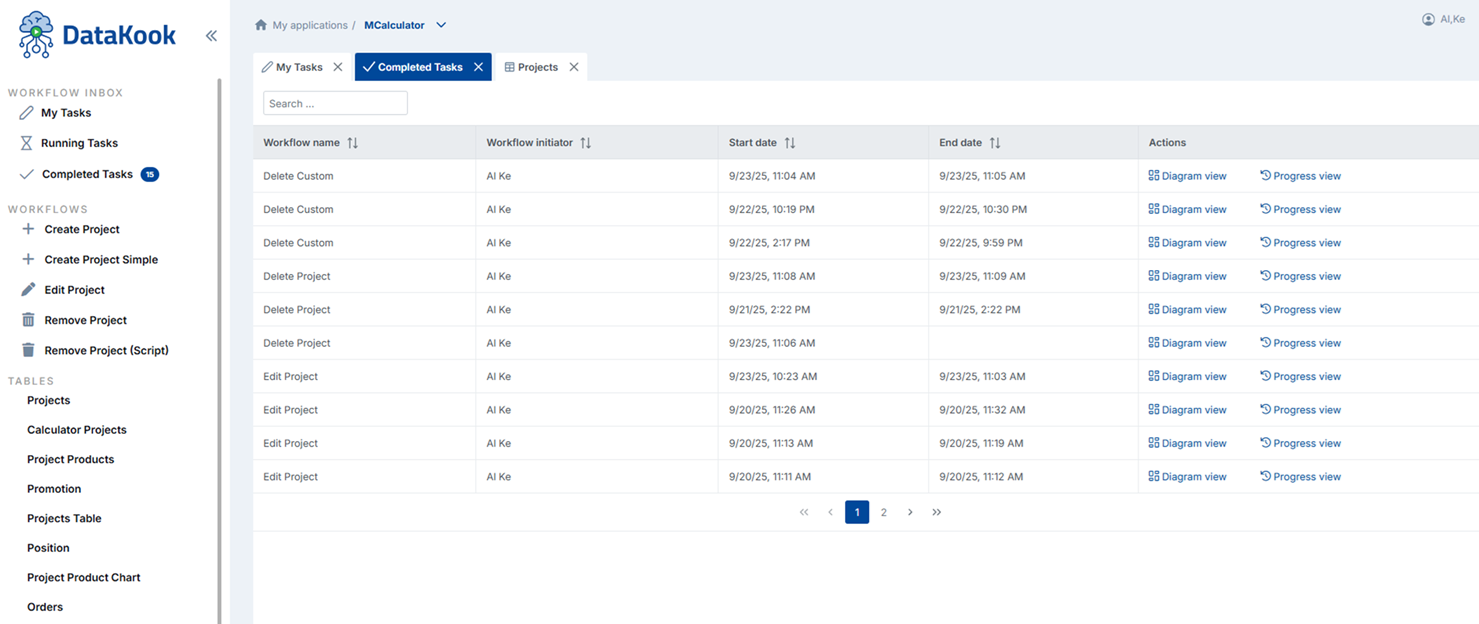 Complex App Example